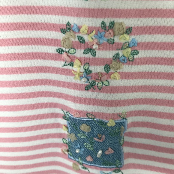 KORET BLOUSE W/LITTLE PEARL BEADS ON FRONT DECOR SIZE L EXCELLENT CONDITION NWOT - Picture 4 of 6